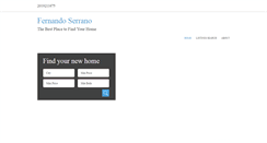 Desktop Screenshot of fernandoserrano.com