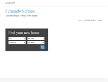 Tablet Screenshot of fernandoserrano.com